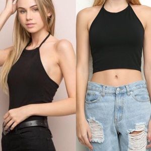 Brandy Melville Halter Crop Top